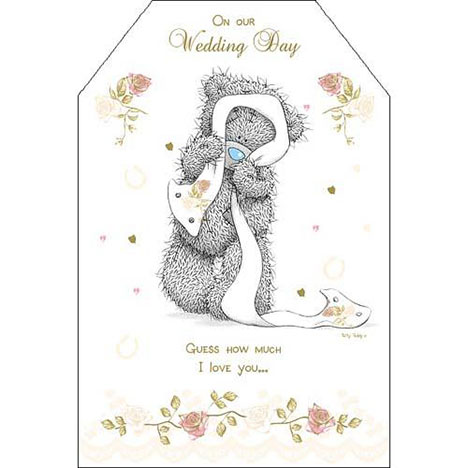 Guess How Much I Love You Wedding Me to You Bear Card £3.45